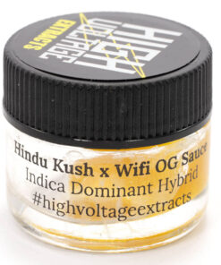 Hindu Kush x Wifi OG Sauce (High Voltage Extracts)