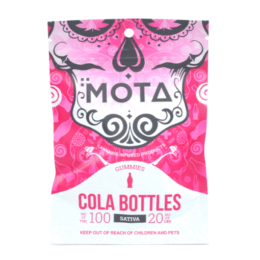 120mg Sativa Cola Bottles – 100mg THC / 20mg CBD (Mota)