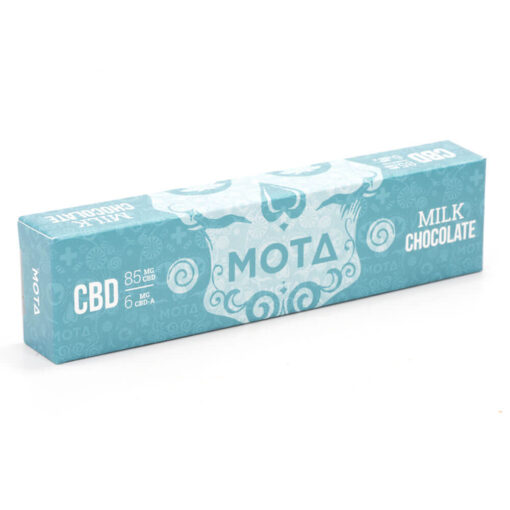 Milk Chocolate 85mg CBD / 6mg CBD-A Bar (Mota)