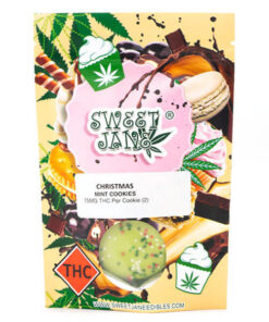 Christmas Mint Cookies 150mg THC (Sweet Jane)