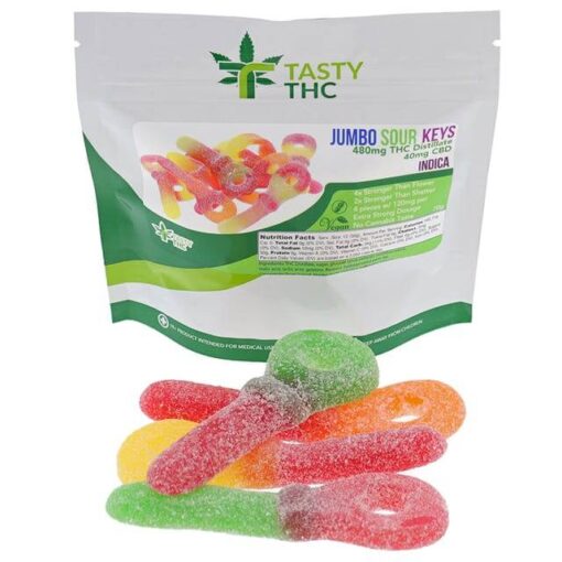 Jumbo Sour Keys (Tasty THC