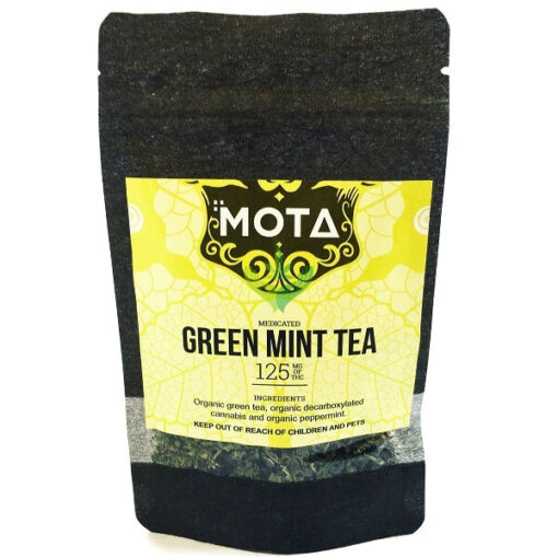 Green Mint Cannabis Tea 125mg THC (Mota)